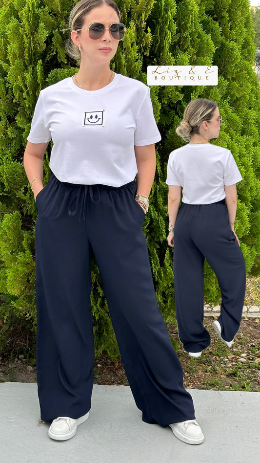 Navy pants