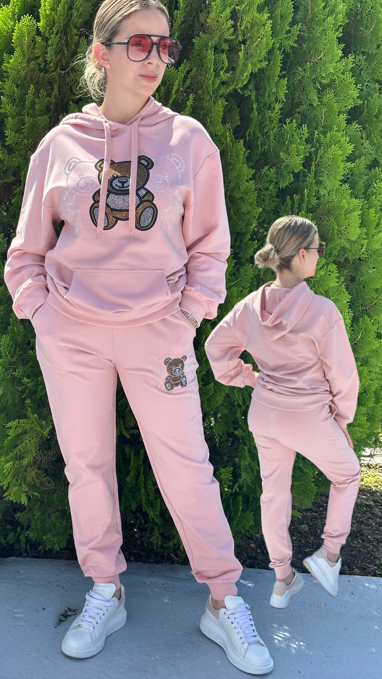 Bear long sleeve set