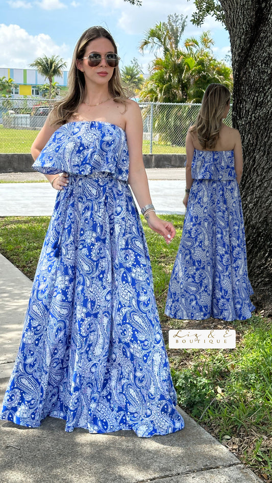 Viviana in blue