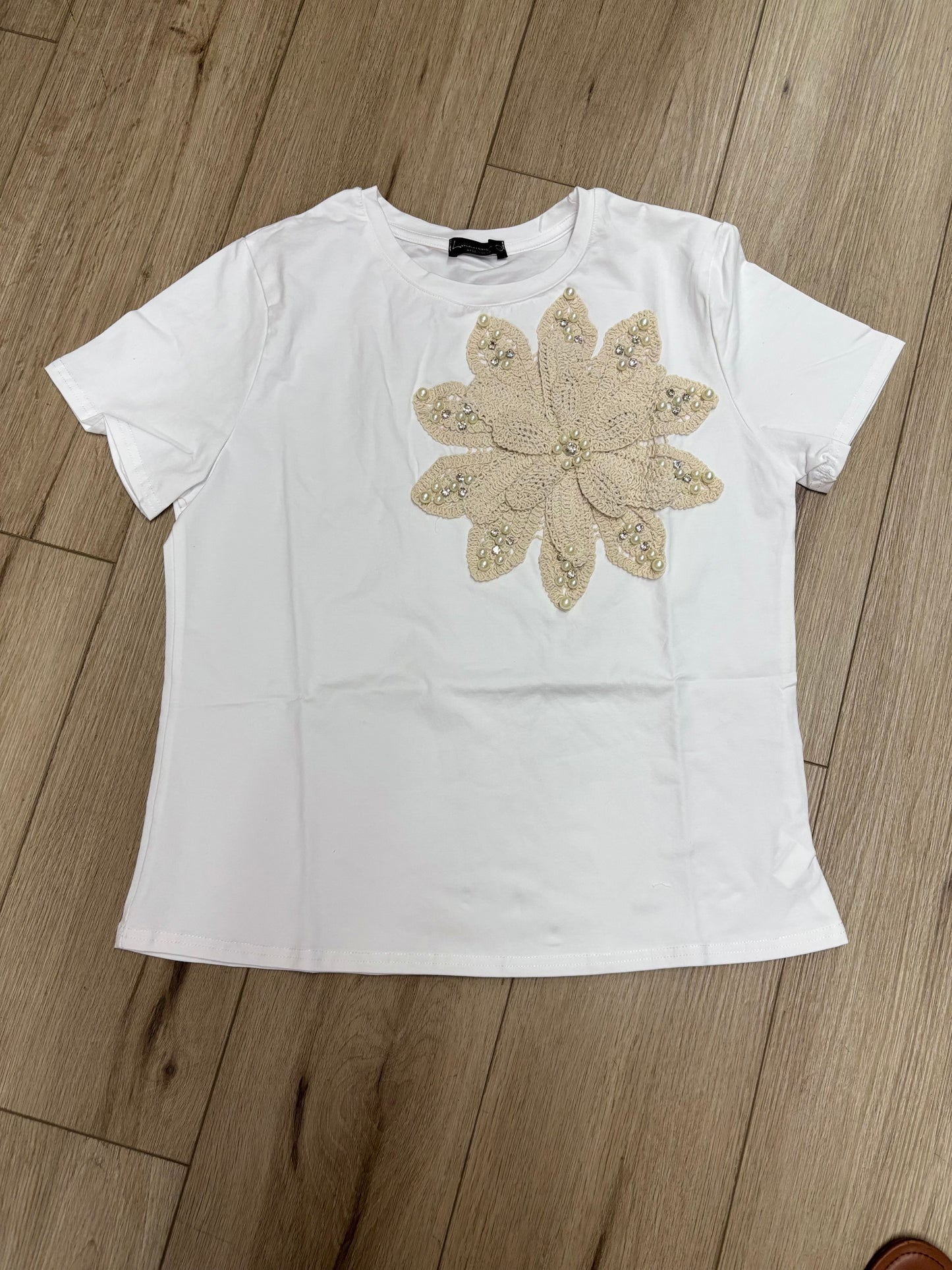 Pastel embroidery shirt