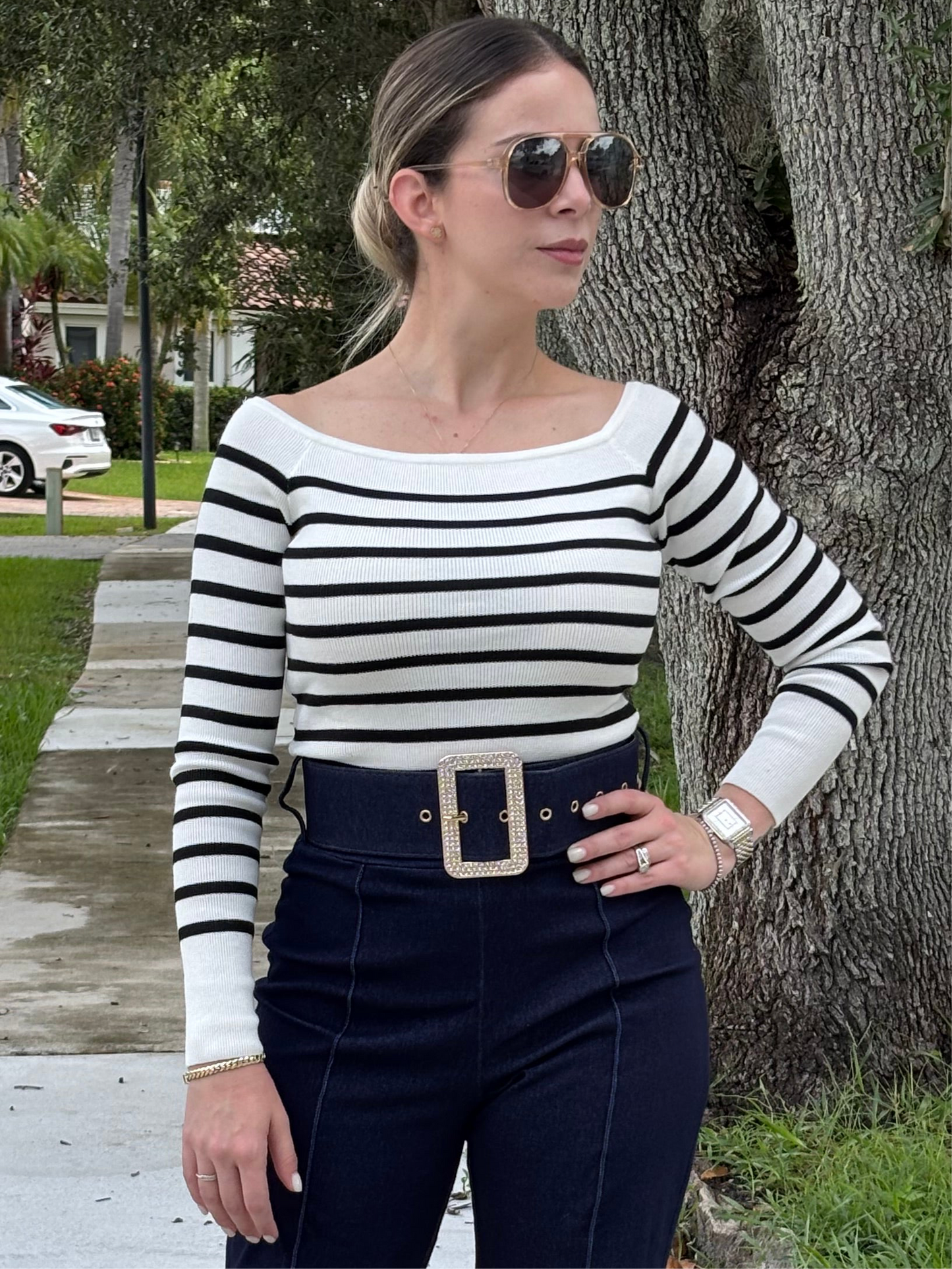 Stripes sweater