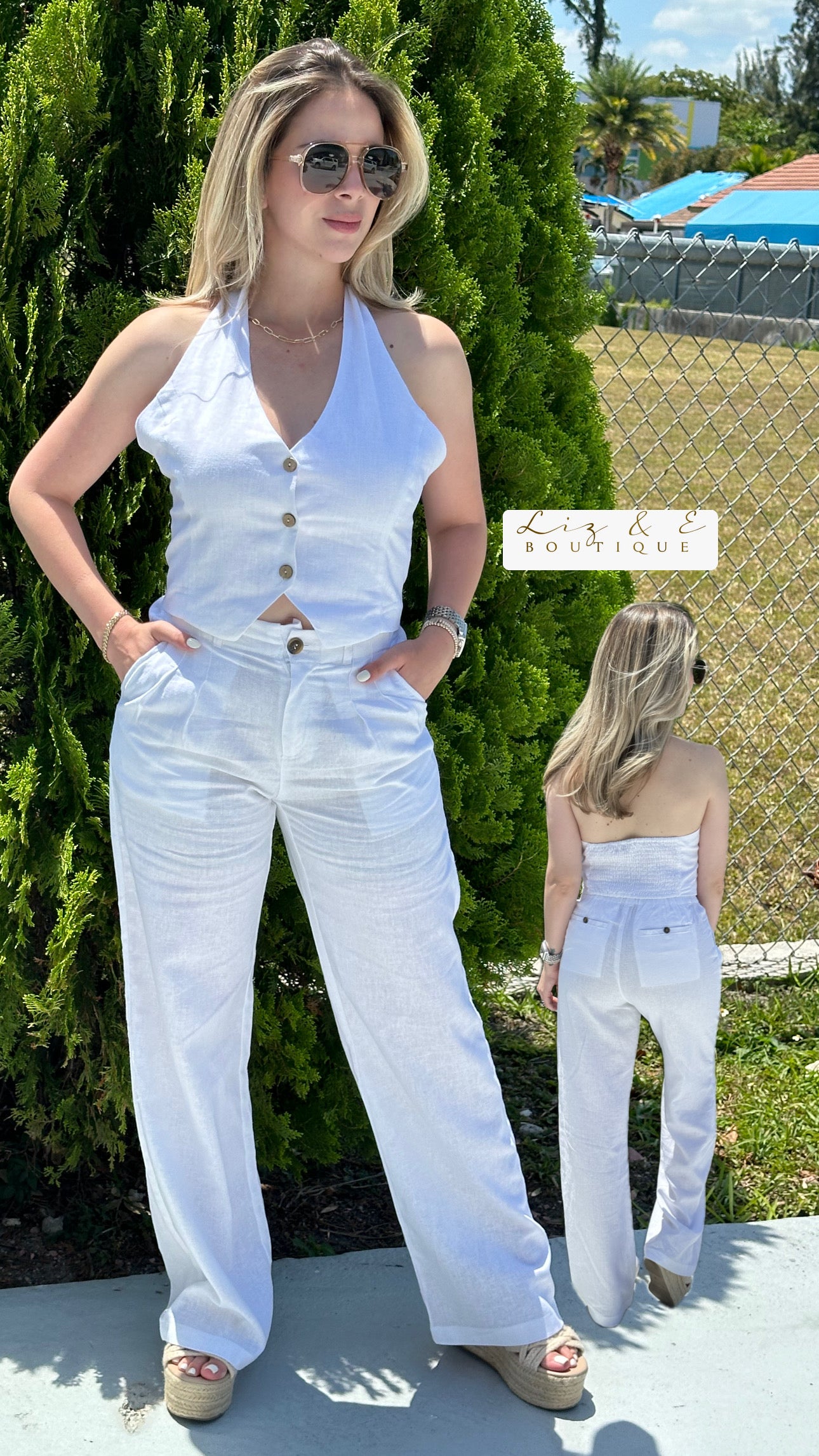 Amanda in white