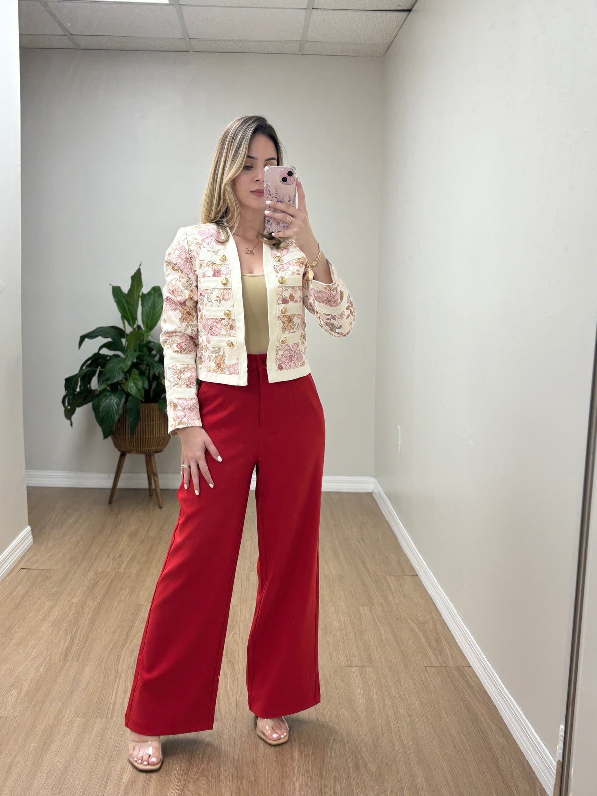 Chaqueta Rosa