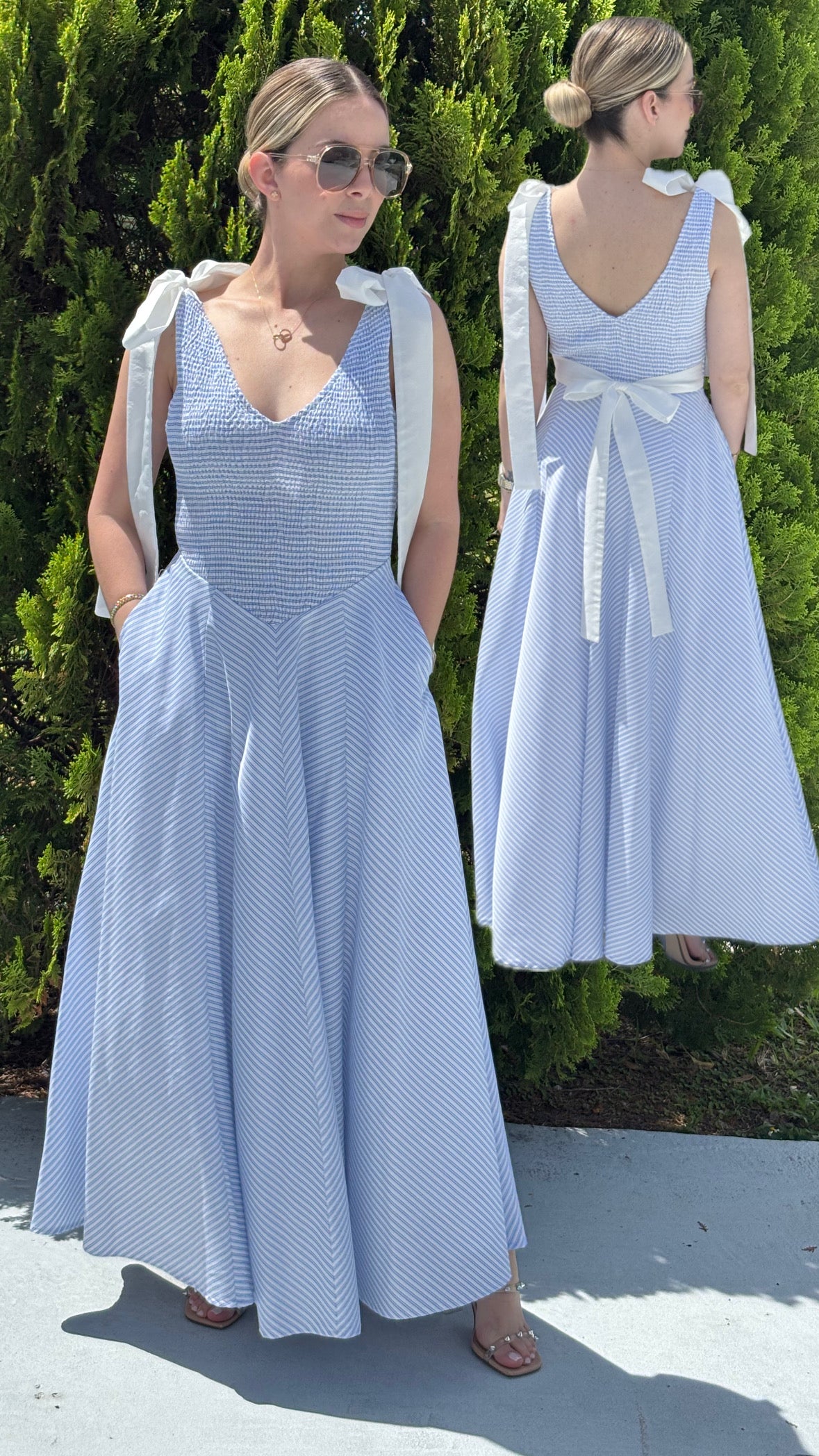 Olivia maxi dress