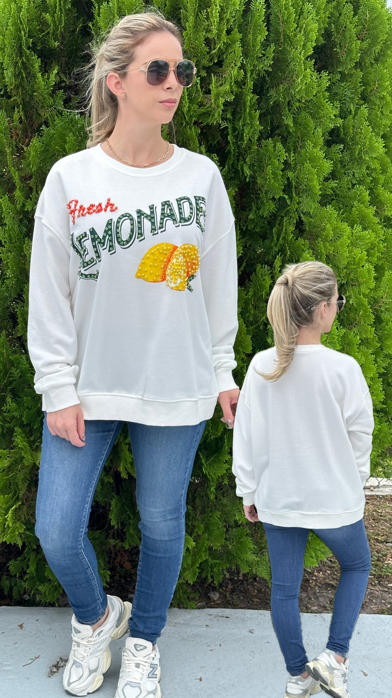 Fresh Lemonade over size sweater