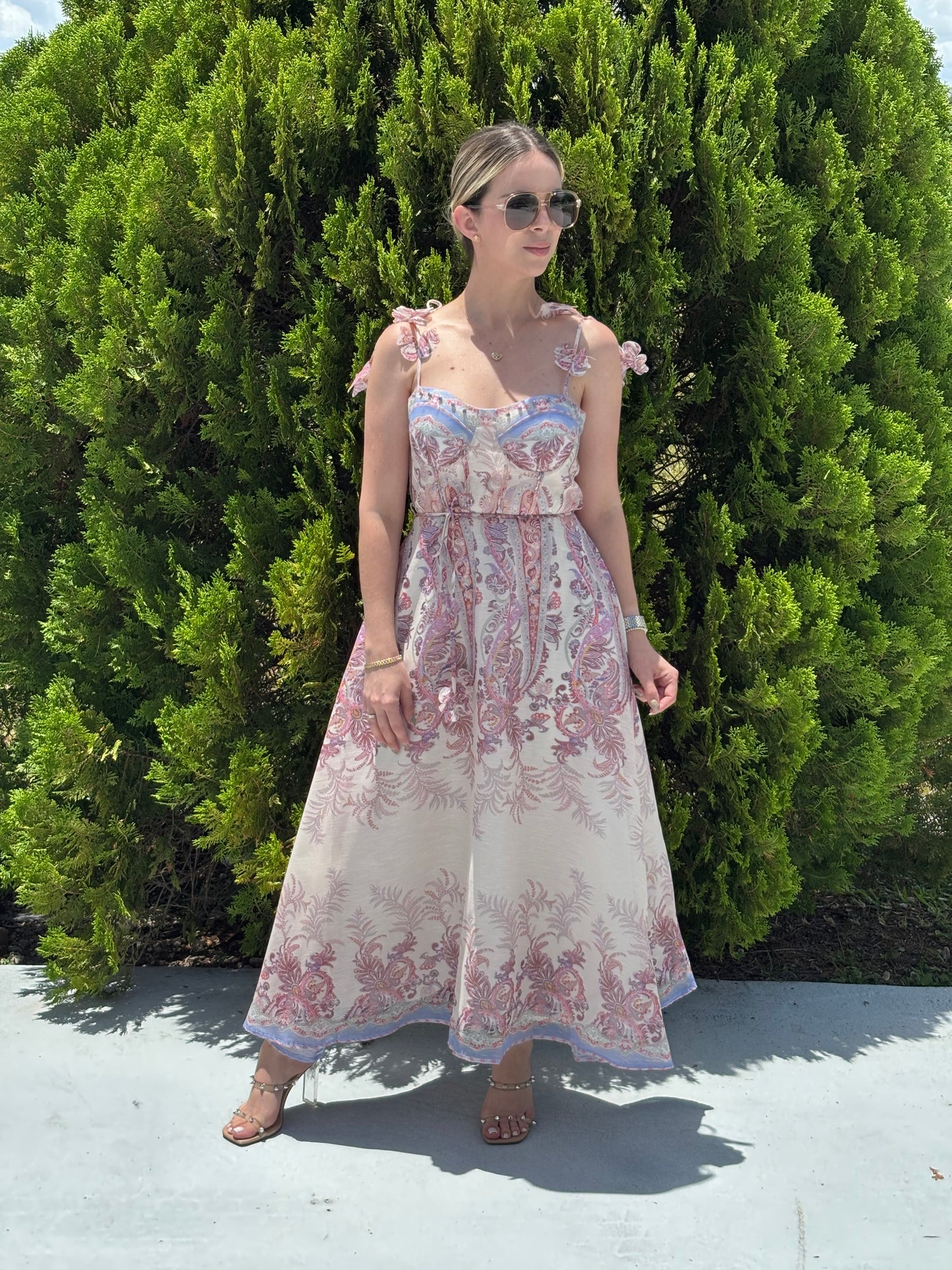 Midi dress Tatiana pink