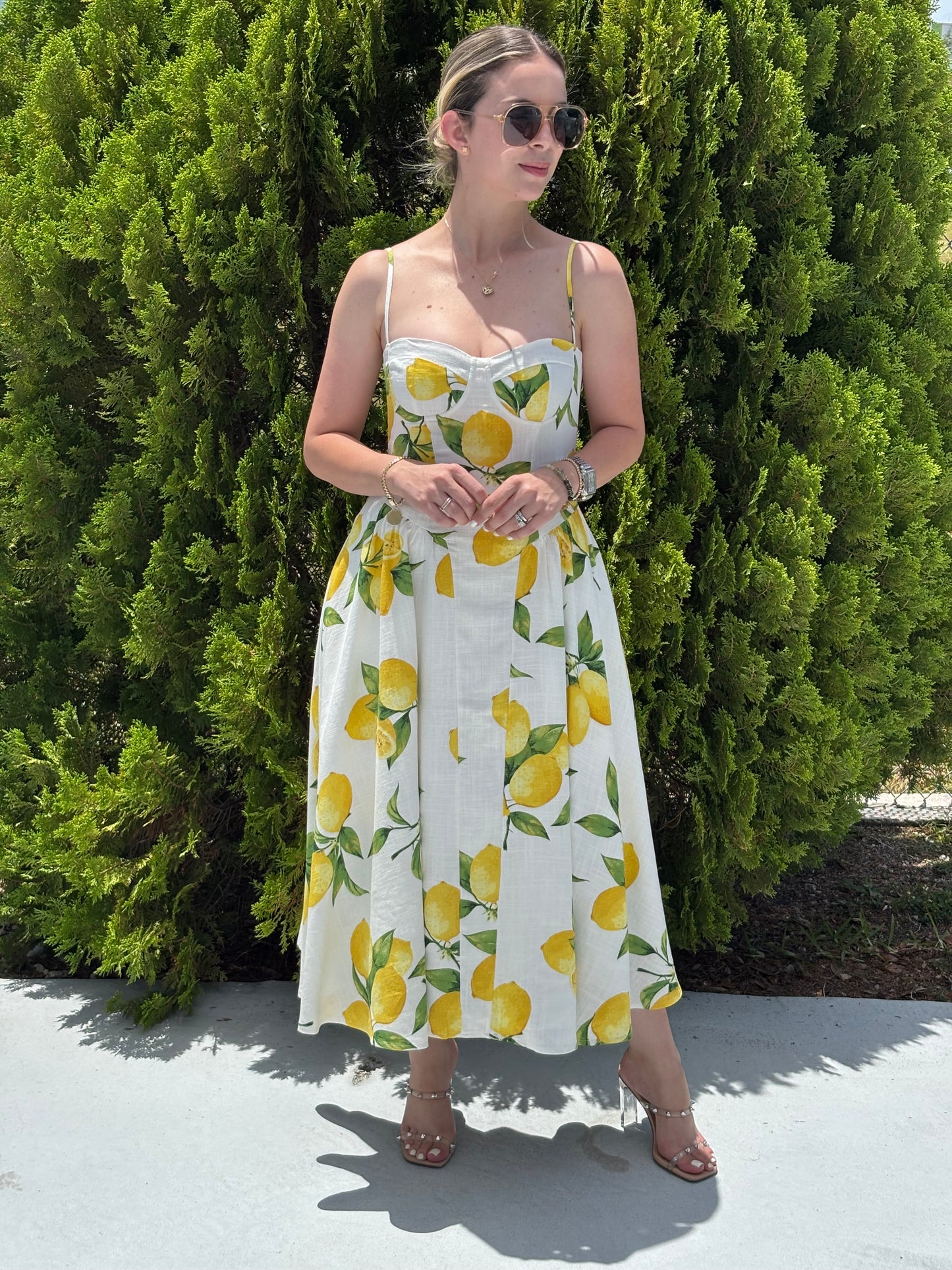 Lime dress