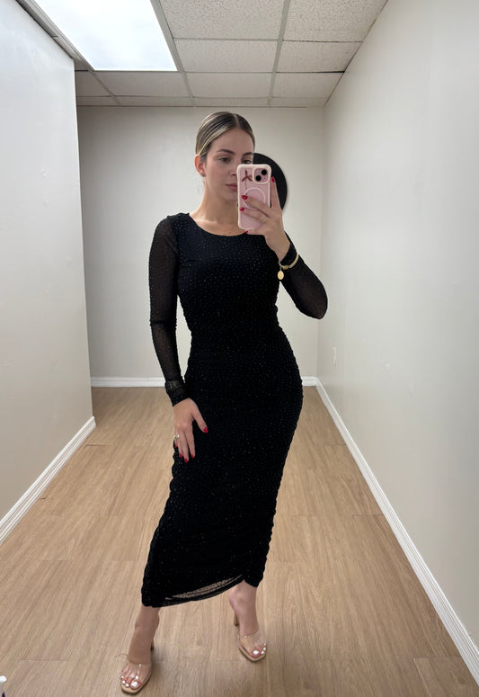 Crystal touch dress