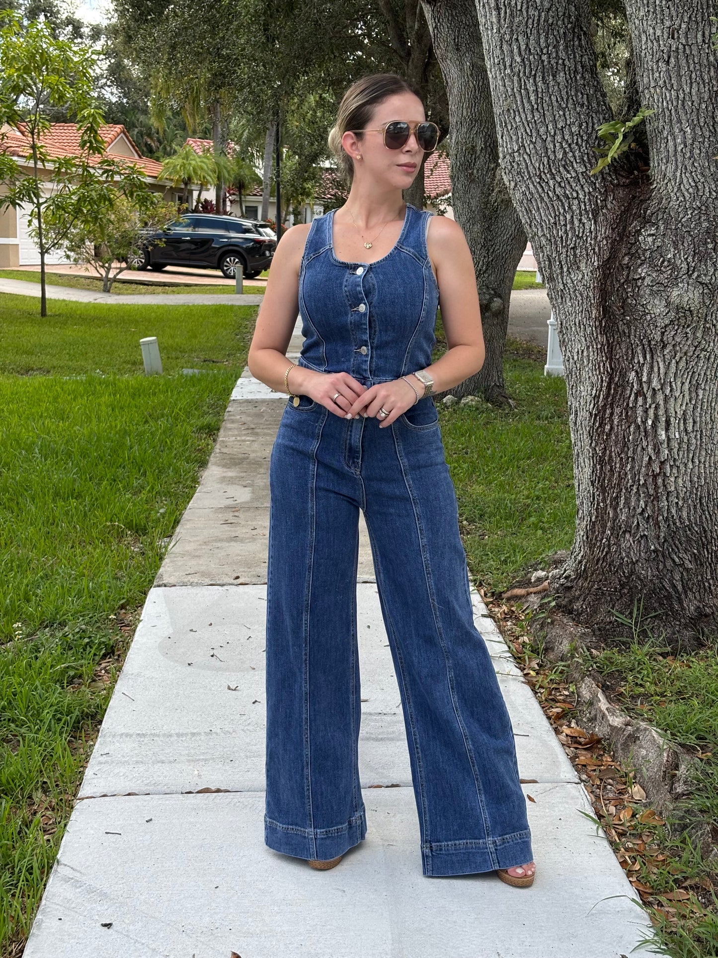 Denim Kiara Jumpsuit