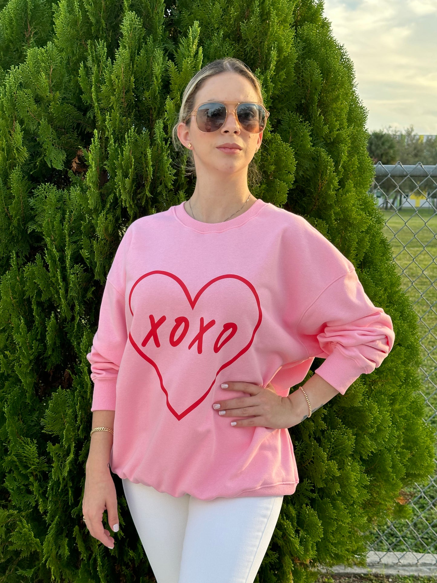 XOXO sweater