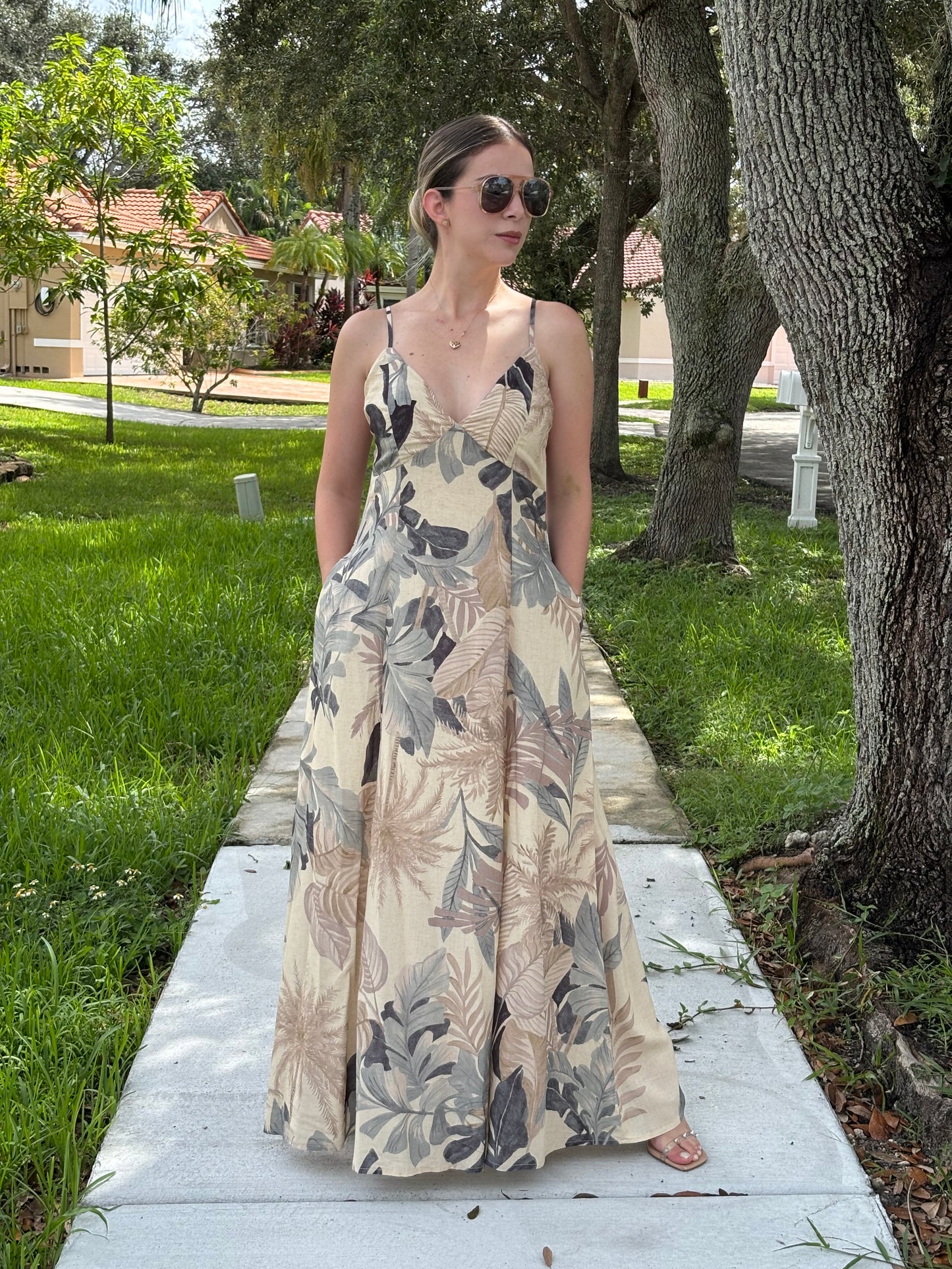 Megan Fall maxi dress