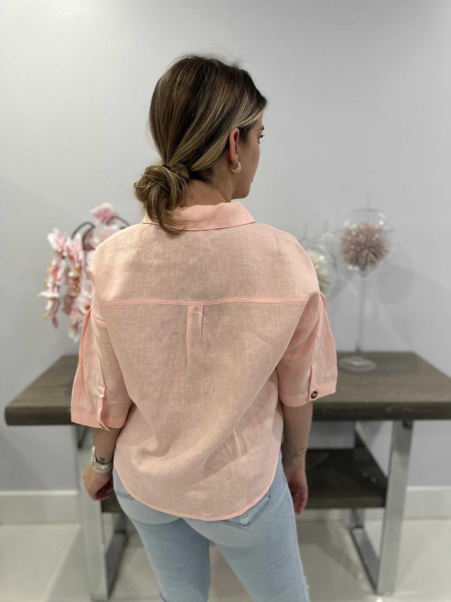 A&A linen salmon