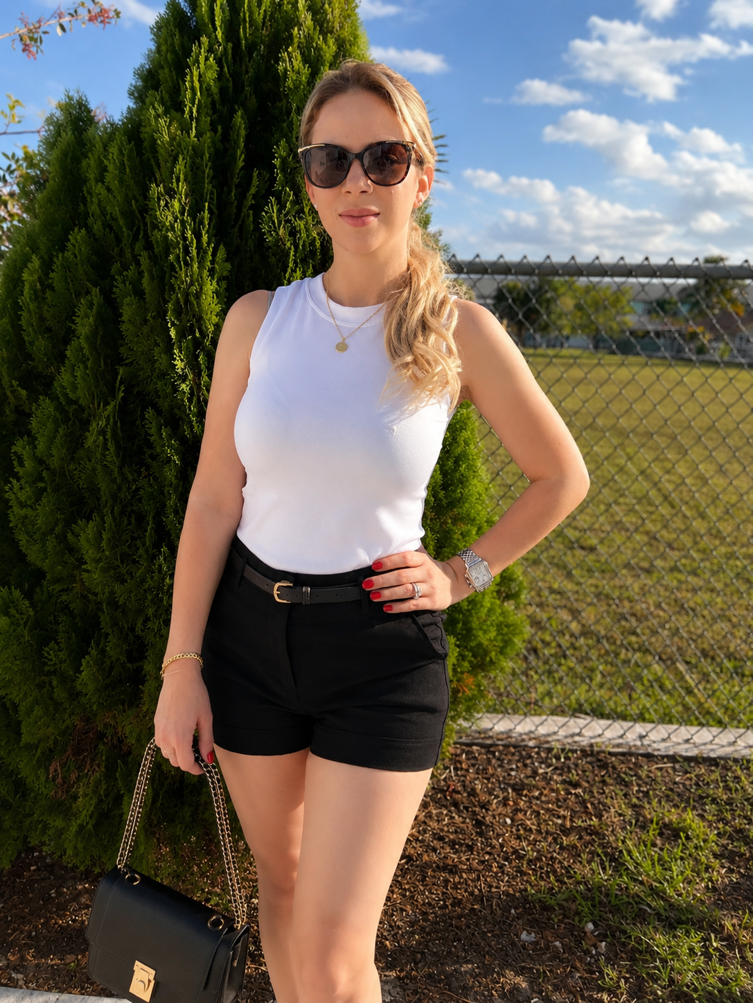 Gio shorts black