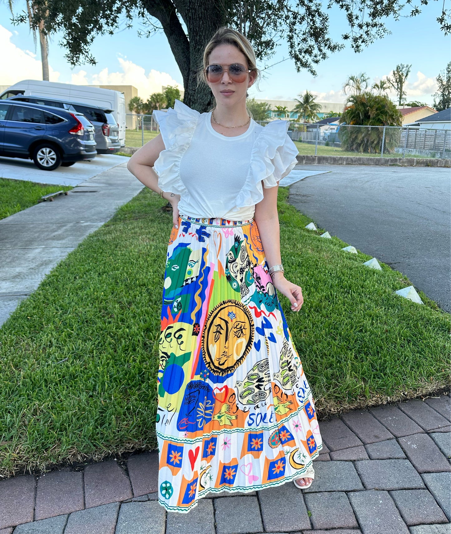 Sol maxi skirt