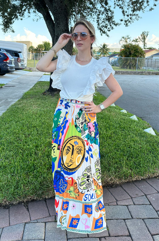 Sol maxi skirt