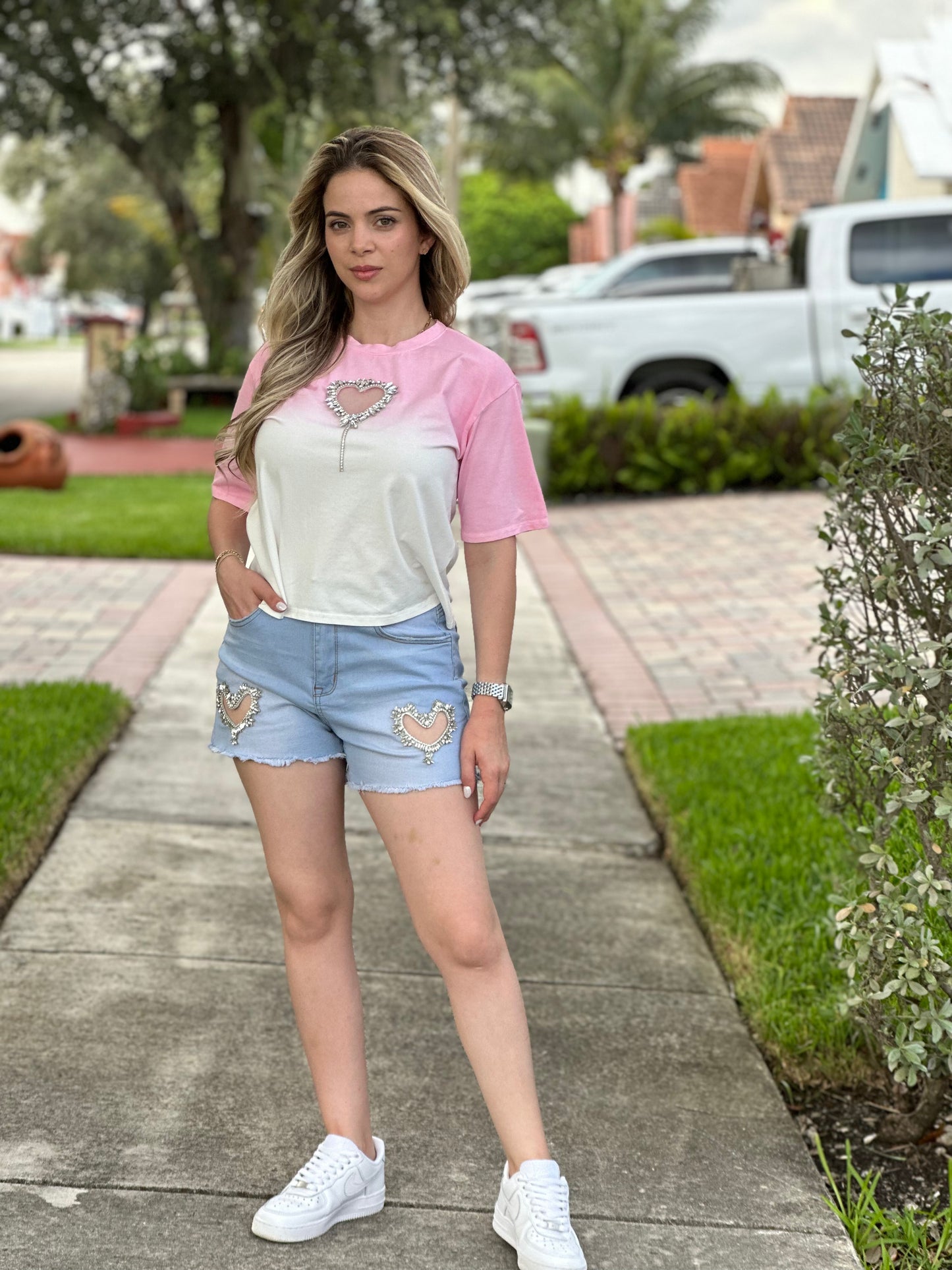 Baby heart pink