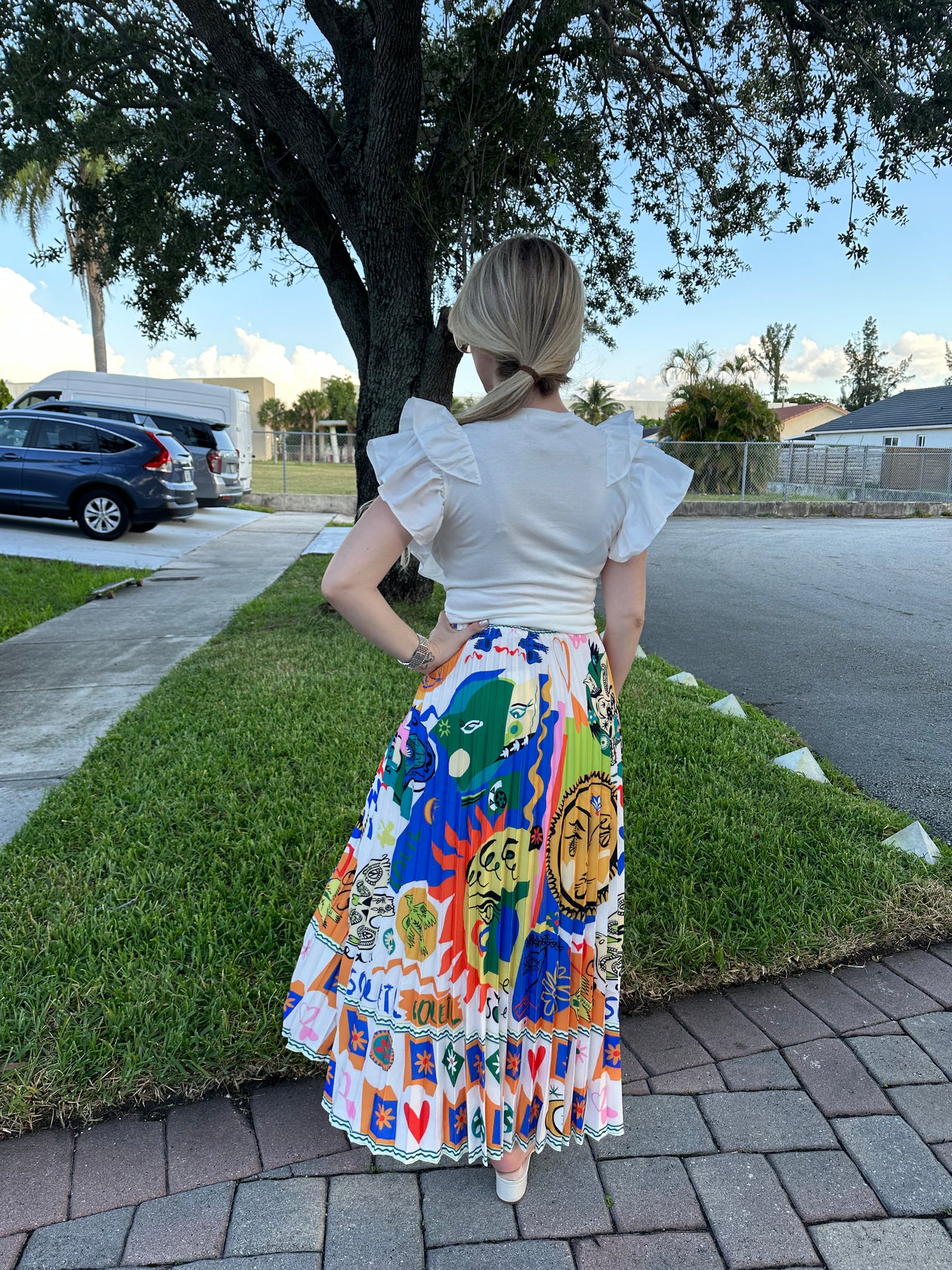 Sol maxi skirt