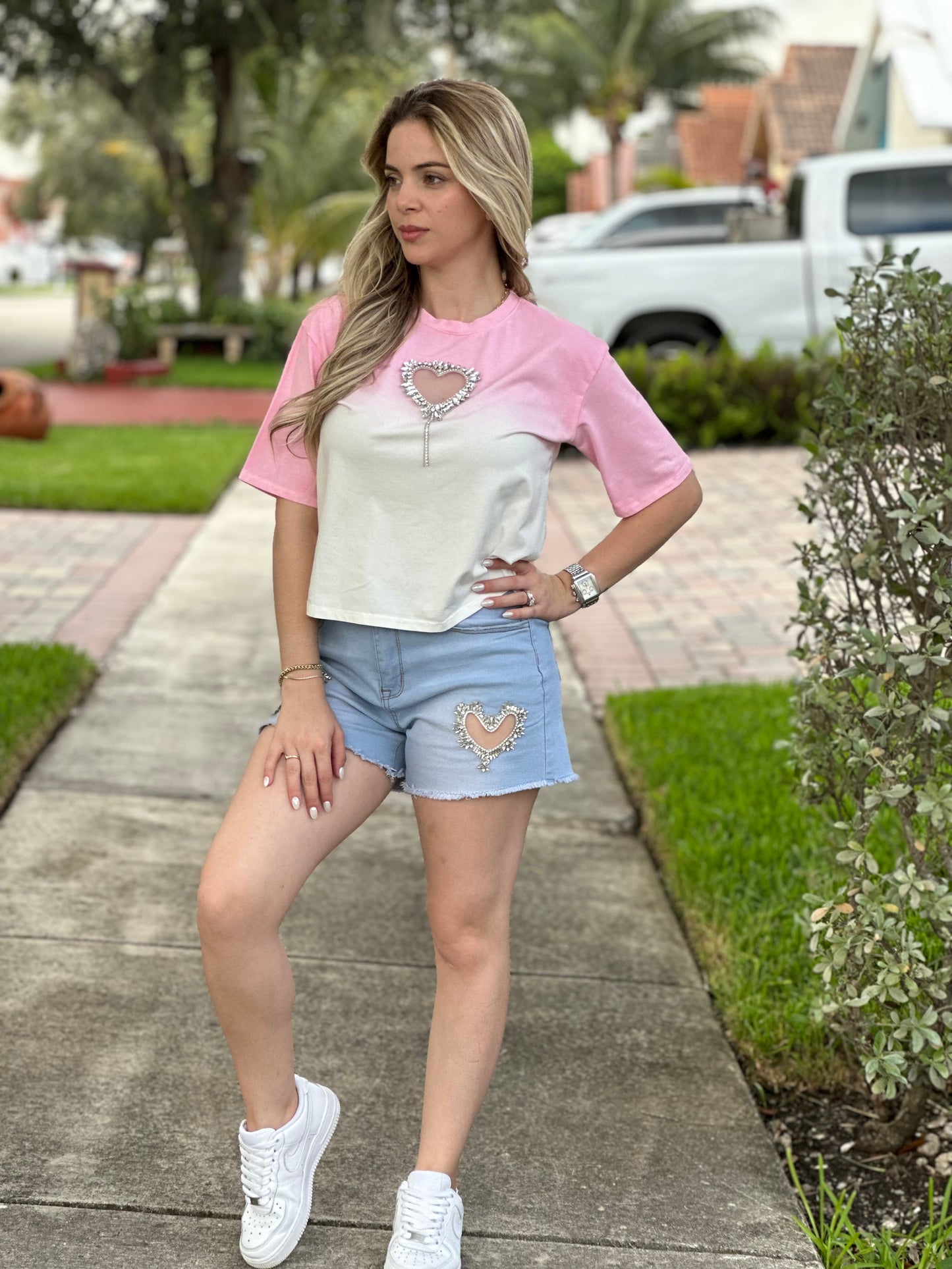 Baby heart pink