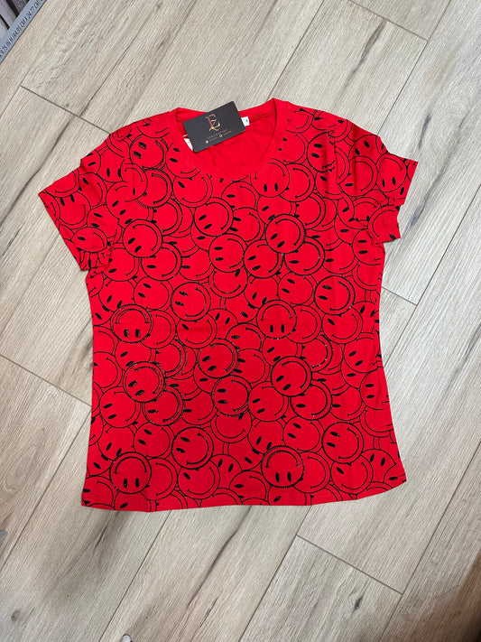Happy red