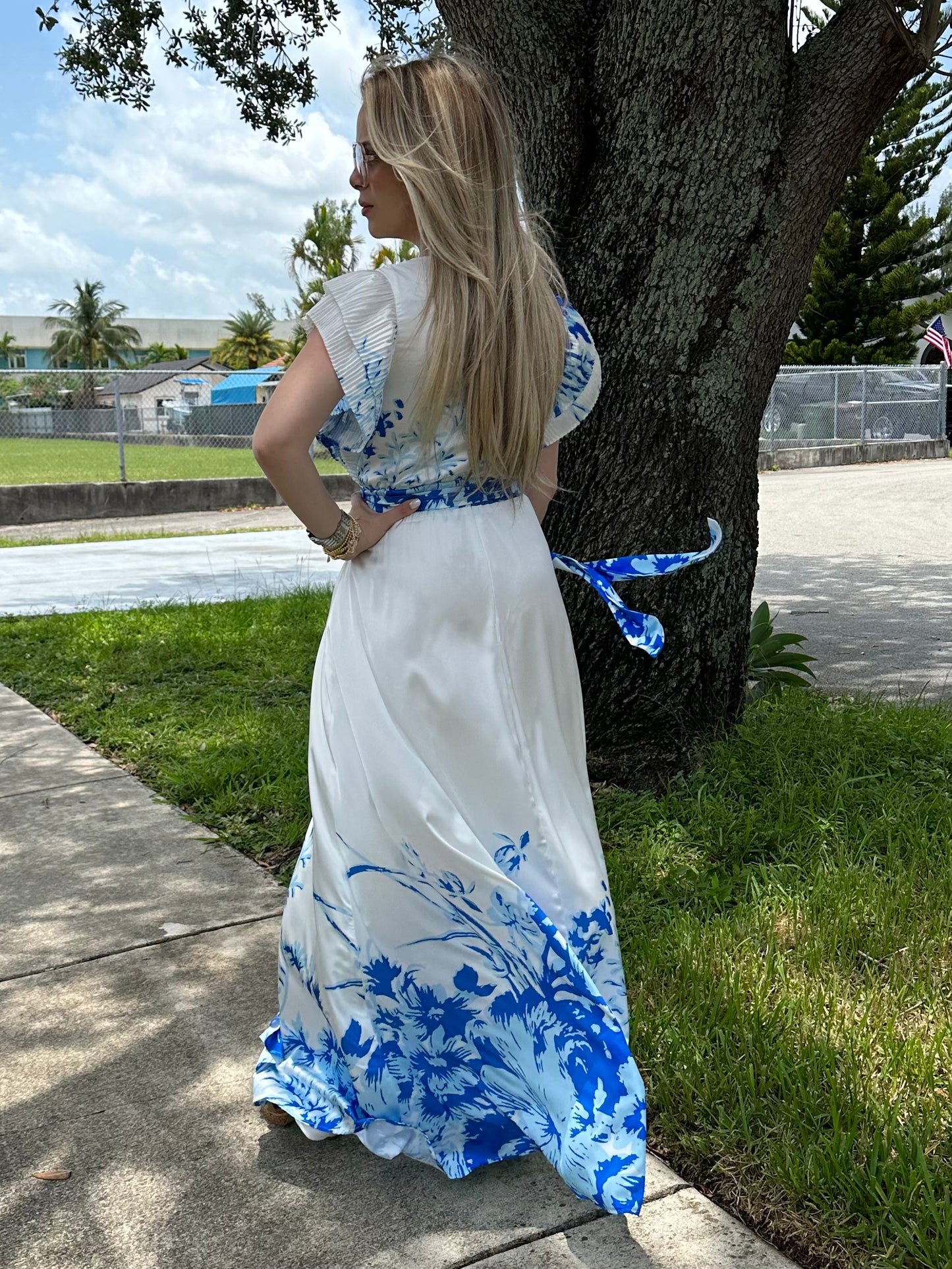 Amelia maxi dress