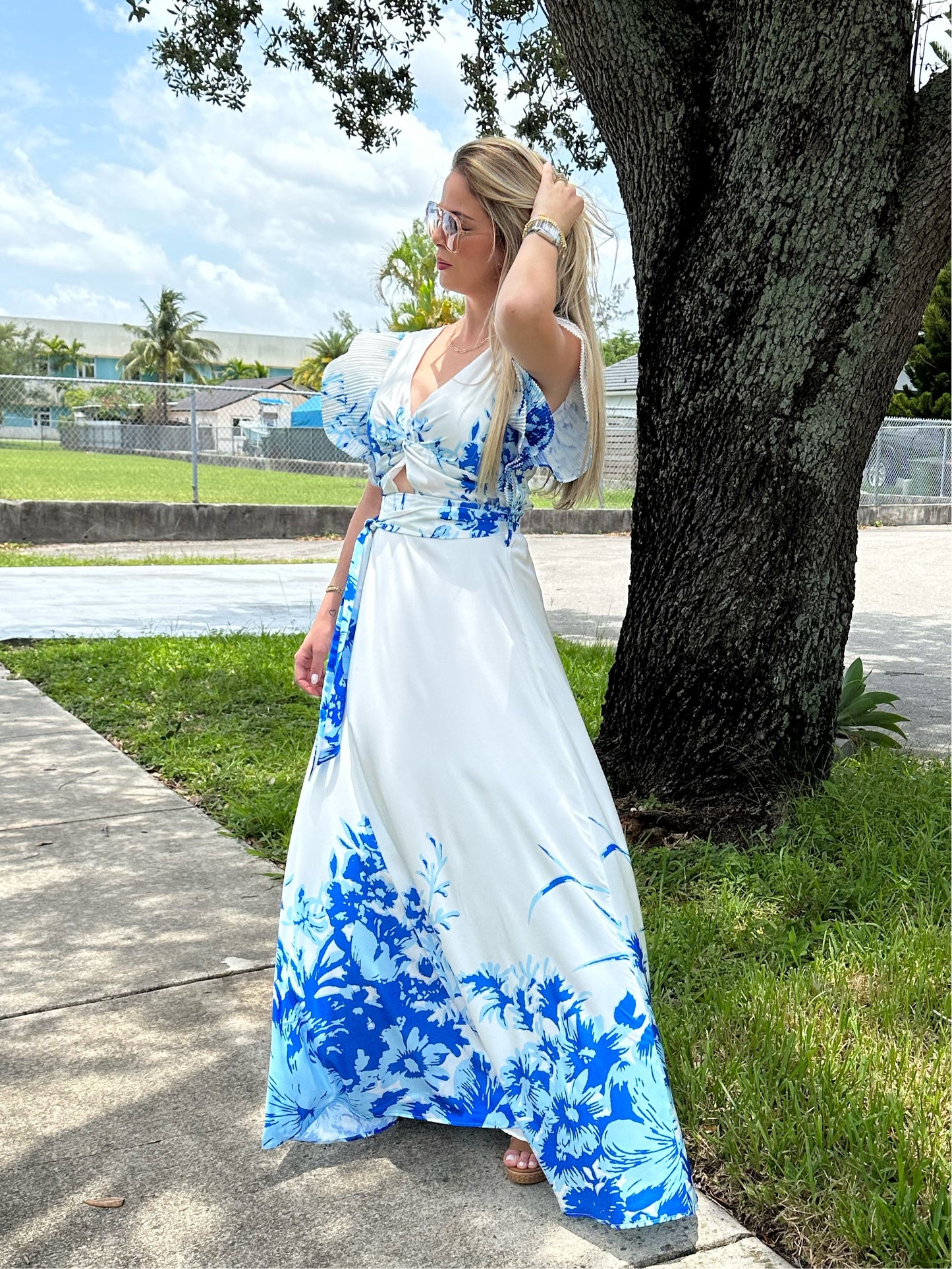 Amelia maxi dress