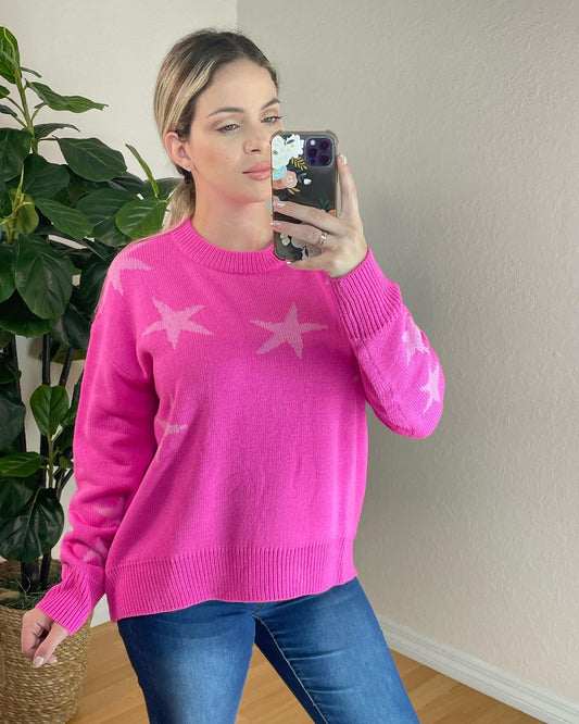 Pink star