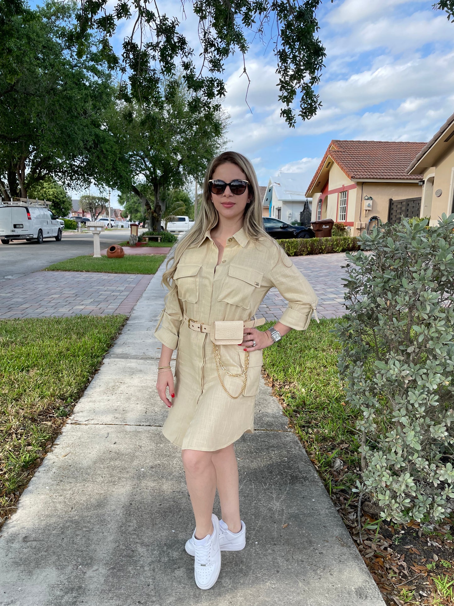 Cargo dress