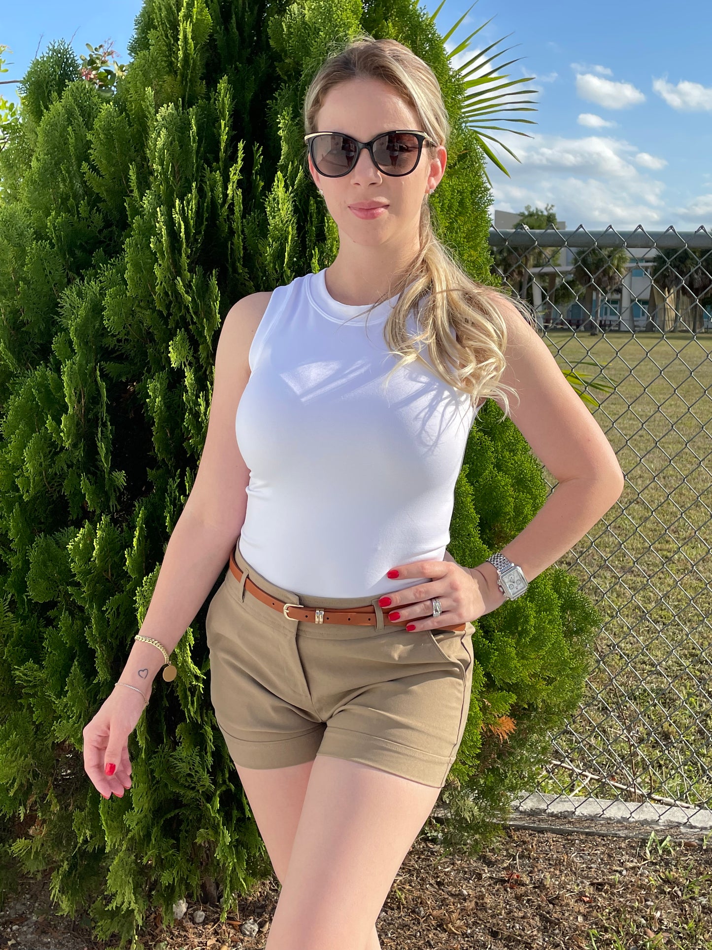 Gio shorts khaki