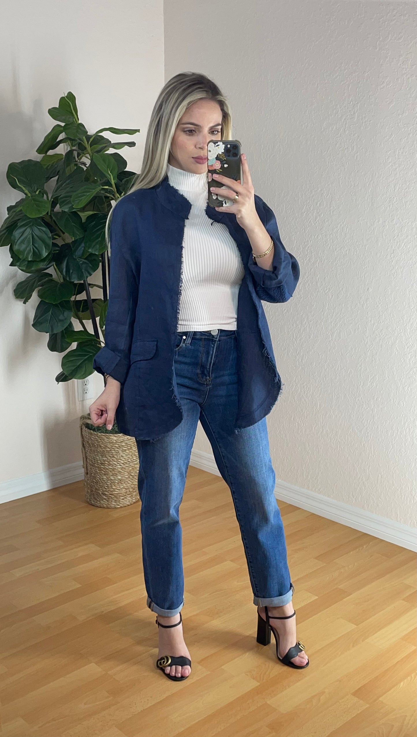 Chaqueta Lino