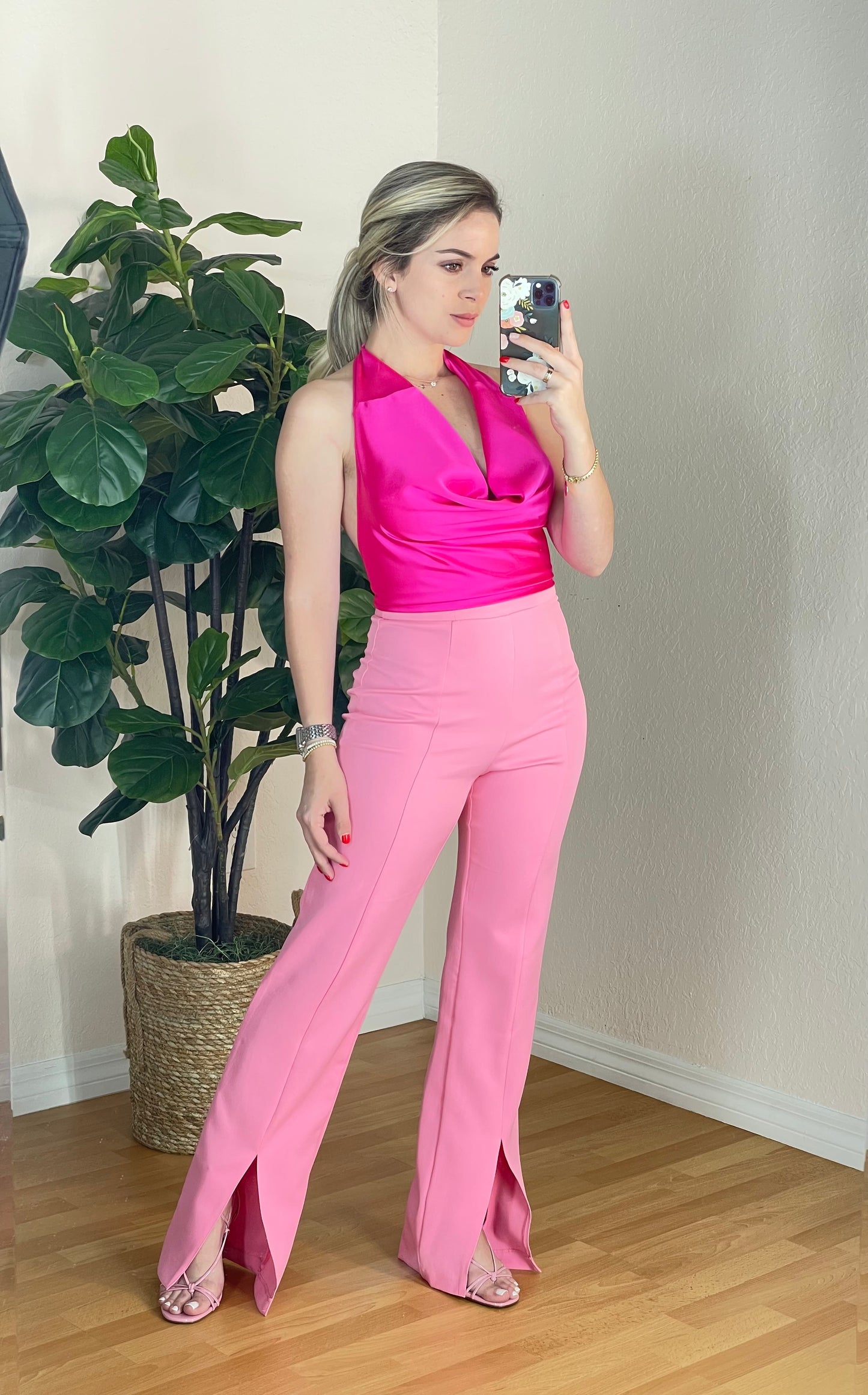 Pink pants