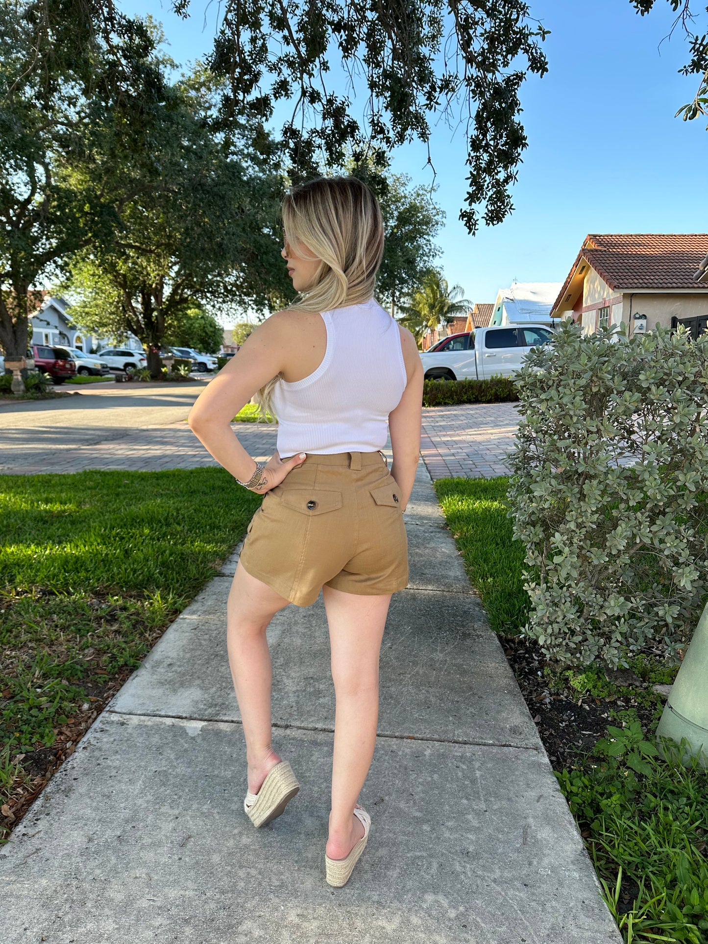 Cargo shorts mocha