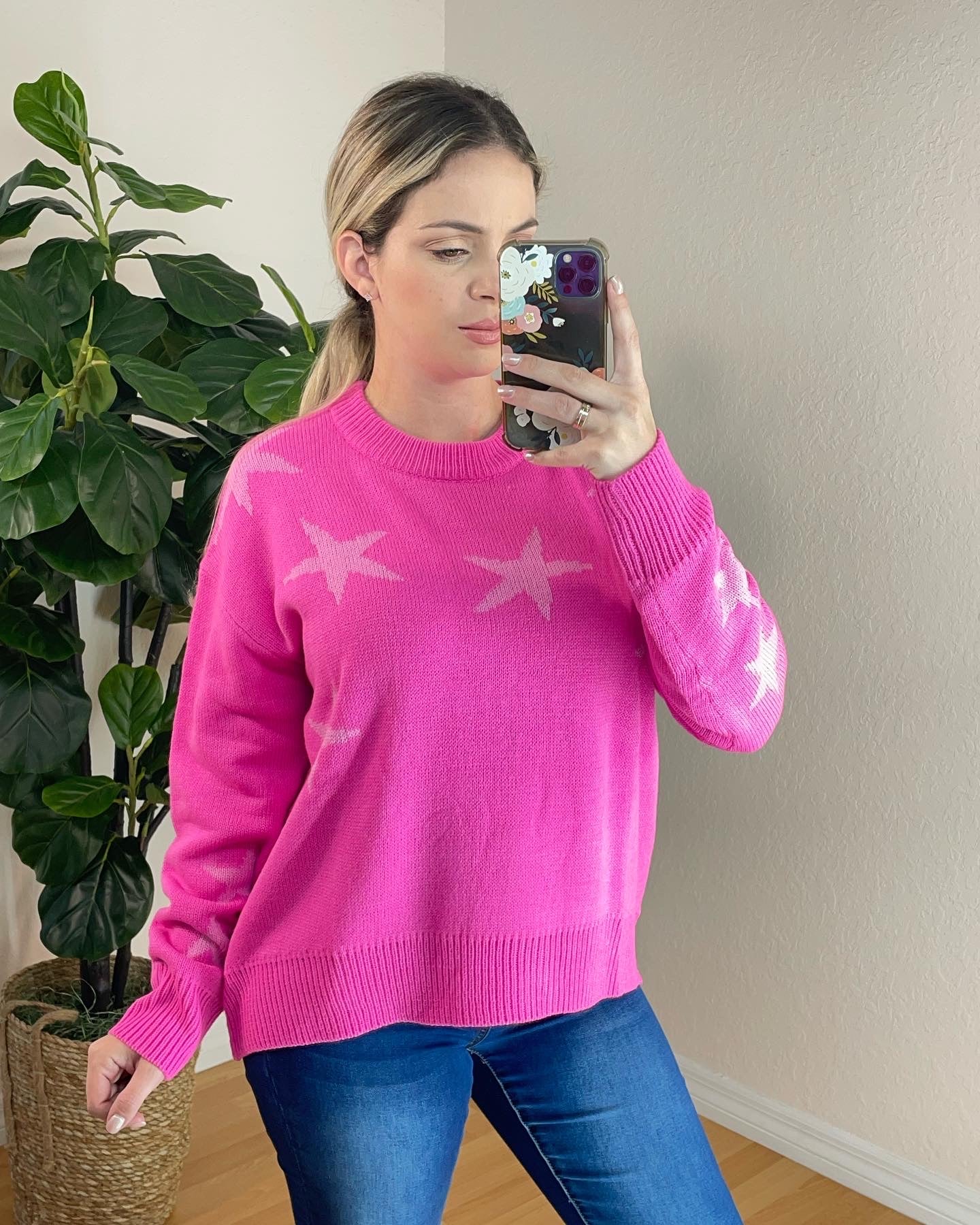 Pink star