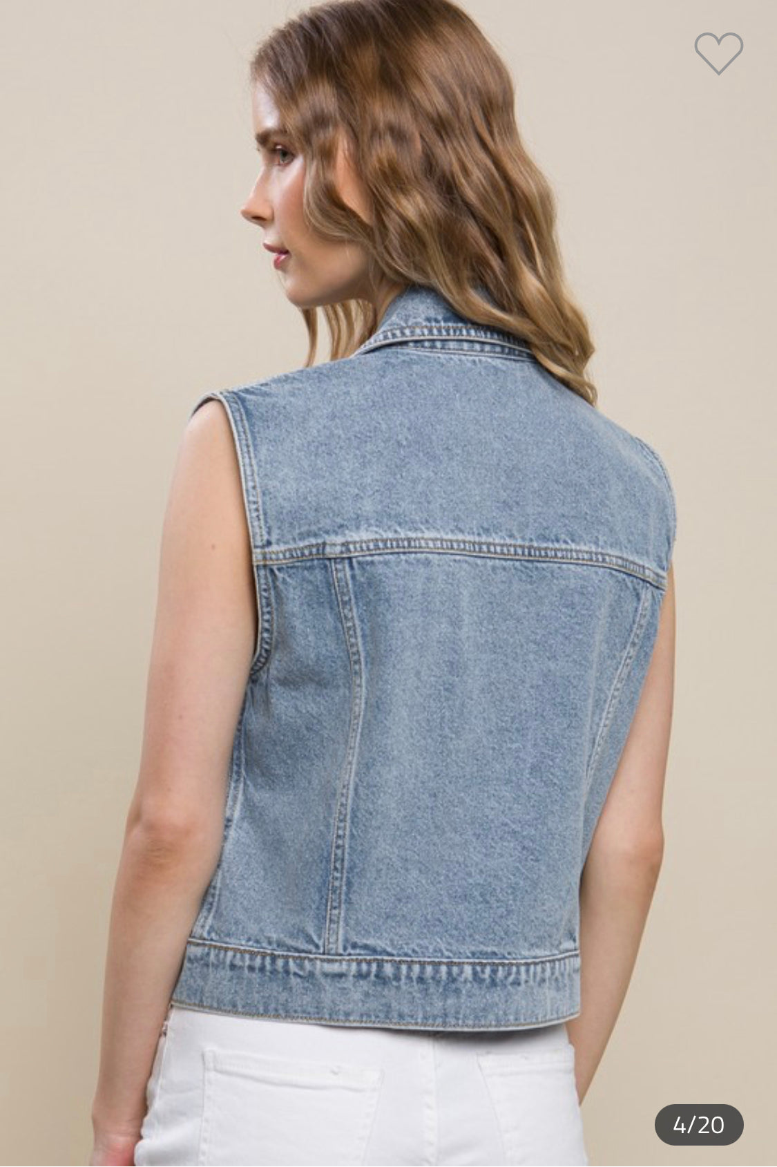 Love tree denim jacket