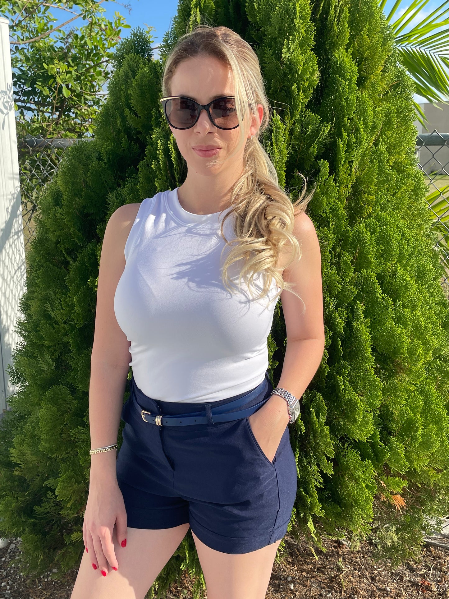 Gio shorts navy
